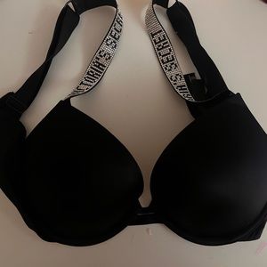 Victoria secret bombshell shine strap push up bra
